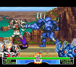 Mighty Morphin Power Rangers Fighting Edition screenshot 3 for Super Nintendo